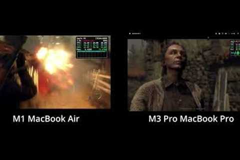 M1 MacBook Air vs M3 Pro MacBook Pro 14  Comparison | Part 2