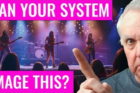 Audiophiles! Can your system image a rock band?