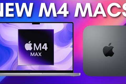 M4 MacBook Pro, Mac mini and iMac LAUNCHING in October!