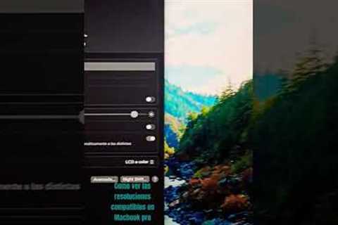 cambiar resolución en MacBook pro #macbook #mac #ios #apple #technology