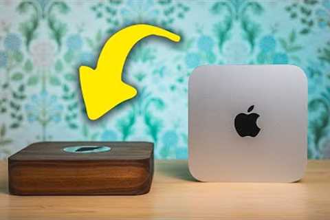 the worlds FIRST wooden Mac Mini