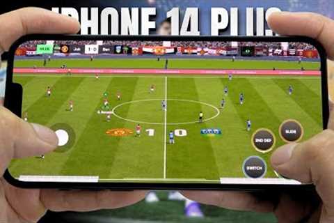 iPhone 14 Plus test game EA SPORTS FC MOBILE 24 2024