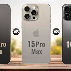 iPhone 14 Pro Max vs iPhone 15 Pro Max vs iPhone 16 Pro Max || Full Comparison