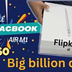 Macbook Air M1 | flipkart big billion day sale | Unboxing #flipkartbigbillionday #macbookairm1