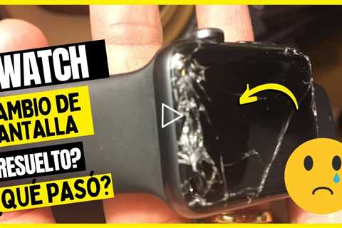 ¡Mi Apple Watch se rompió! Reemplazo de pantalla Display Watch Series SE