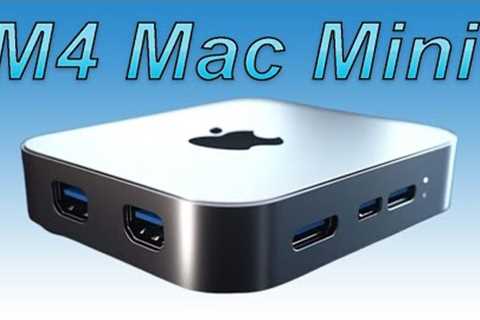 M4 Mac Mini Redesign - 5 New MAJOR Leaks!