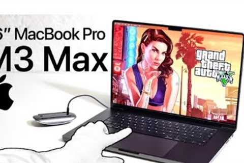 £7300 MacBook Pro M3 Max Unboxing - Running Windows Games! #apple #macbook #unboxing