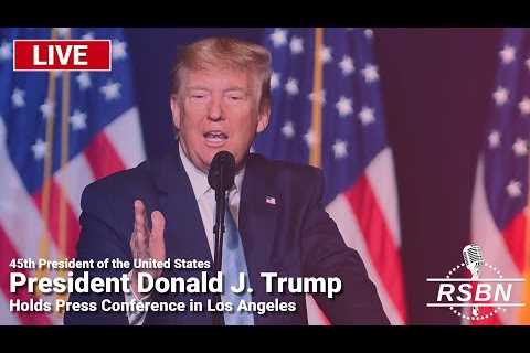 LIVE: President Trump Holds Press Conference in Los Angeles - 9/13/24