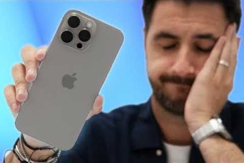 Este AÑO NO!! iPhone 16 Pro Max REVIEW