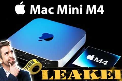 M4 Mac Mini 2024 - NEW RELEASE ! Design Revealed by Apple!