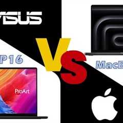 Asus ProArt P16 vs Apple MacBook Pro 16 - spec review & comparison