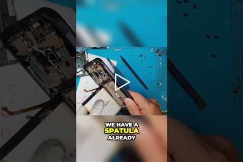 Mastering Display Replacement: Removing Batteries Made Easy [NOKIA XR20] | Sydney CBD Repair Centre