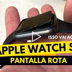 ¡Mi Apple Watch se rompió! Reemplazo de pantalla Display Watch Series SE