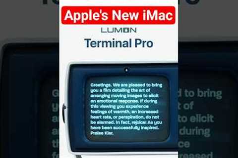 Apple secretly released a new iMac?! 😳 #shorts #apple #imac #severance