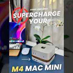 M4 Mac Mini Upgrade: Raycue Docking Station + Samsung 990 EVO Plus SSD Unboxing  #asmr #apple