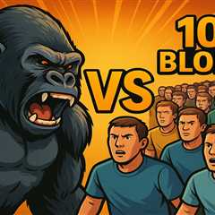 GORILLA vs 100 BLOKES: The Internet's Most Ridiculous Showdown Has Everyone Losing Their Minds
