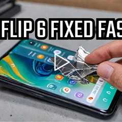 Unfolded Your Samsung Galaxy Z Flip 6 Screen? Get It Fixed Today at Sydney CBD Repair Centre!