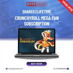 Crunchyroll Mega Fan Subscription