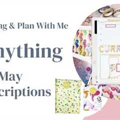 Unboxing & Plan With Me | May Planything Subscriptions