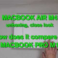 MACBOOK AIR M4 2025 compare to MacBook Pro M1 2022