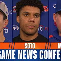 Juan Soto on hustling out of the box, Mets'' struggles with runners in scoring position