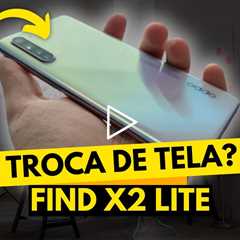 Deu Ruim! OPPO Find X2 Lite com a Tela Estilhaçada – Veja a Transformação!