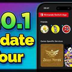 BIG Nintendo Switch App Update! Switch 2 Support, Gallery Uploads, & More! - 3.0.1 Update Tour