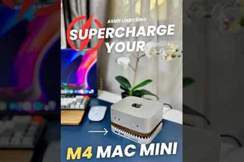 M4 Mac Mini Upgrade: Raycue Docking Station + Samsung 990 EVO Plus SSD Unboxing  #asmr #apple