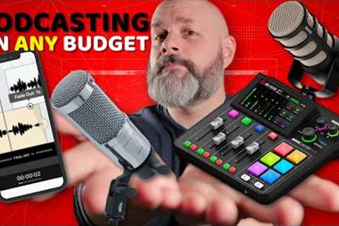 Everything you NEED for Podcasting (and some stuff you DON''T)