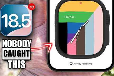 iOS 18.5 is Out — But Apple Didn’t Mention These Hidden Feature! RC