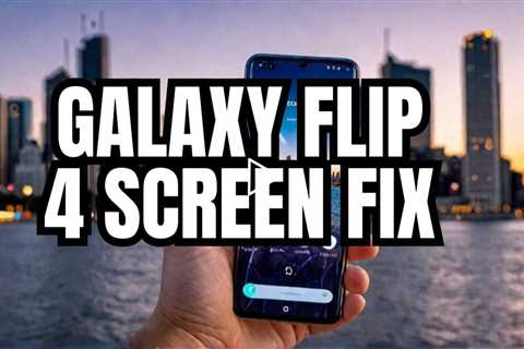 Cracked Galaxy Z Flip 4 Screen? Here's the Best Repair Shop in Sydney CBD