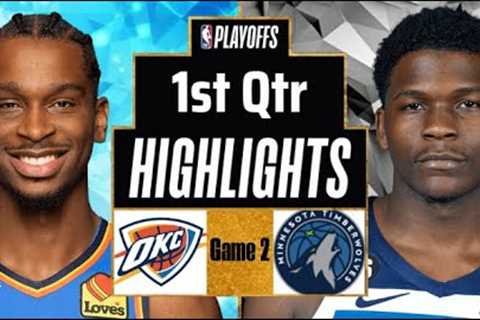 Minnesota Timberwolves vs Oklahoma City Thunder Full Highlights 1st Qtr| May 22| 2025 NBA Highlights