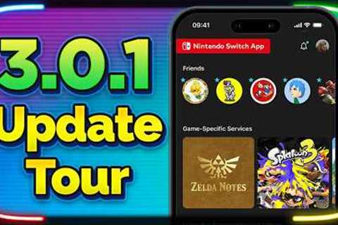 BIG Nintendo Switch App Update! Switch 2 Support, Gallery Uploads, & More! - 3.0.1 Update Tour