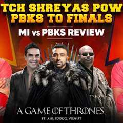Clutch Shreyas Powers PBKS To Finals🔥 | FINALS! PBKS Ace Chase To Knock MI Out