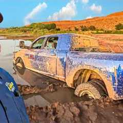 The WORST Mud Pit in Utah... Sinking To The Frame!