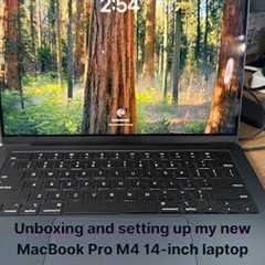 💻 Daytrader Unboxes MacBook Pro M4 & does PC to Mac Setup | Lightweight & Seamless..