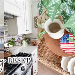 SUNDAY RESET // WEEKLY CLEANING MOTIVATION // CHARLOTTE GROVE FARMHOUSE