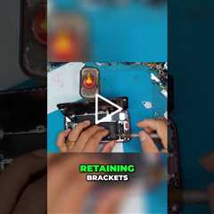 Line Holder Tool: Securing Retaining Brackets at 90 Degrees [IPHONE 8] | Sydney CBD Repair