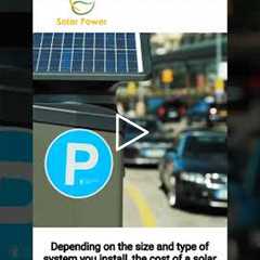 How much does a solar panel cost