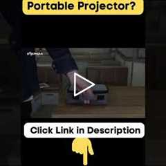 ELEPHAS Mini Projector - Is This The Best Projector? 🤔 #shorts