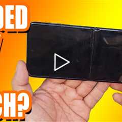 BENT TOO MUCH? Samsung Galaxy Z Flip 5 Screen Replacement | Sydney CBD Repair Centre