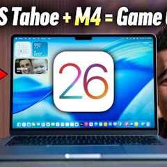macOS Tahoe created a BEAST - $850 M4 MacBook Air Review