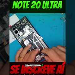 Meu Note 20 Ultra Quebrou a Tela... Veja o Resultado Incrível Após o Conserto!