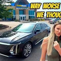 We took our Cadillac Lyriq to Carmax for an appraisal, and the deprecation is BRUTAL!