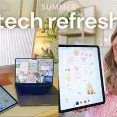 giving my Apple products a summer GLOW UP! *summer tech refresh*