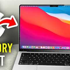 How To Factory Reset MacBook Pro or Air - Step By Step