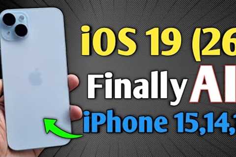 iOS 19 (Now iOS 26) - Finally Apple Intelligence in all iPhones