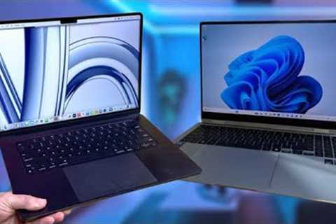 Samsung Galaxy Book 5 360 vs M4 MacBook Air | Best Thin-and-Light Laptop?