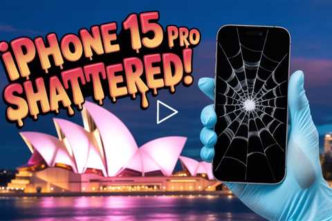 Cracked iPhone 15 Pro Screen During Vivid Sydney 2025? Here's the Best Repair Shop in Sydney CBD