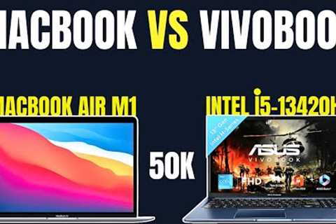 asus vivobook 15 vs macbook air m1 🤑 Best laptop under 60k 🔥